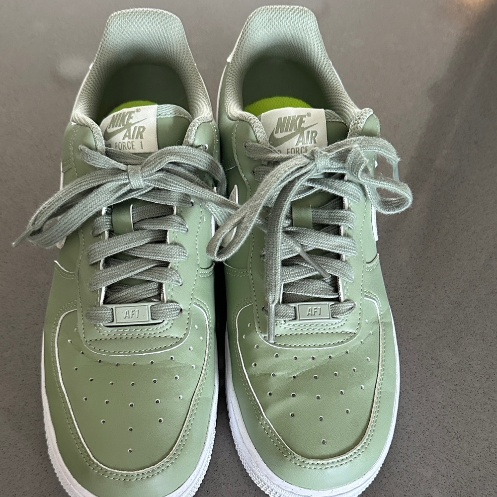 Nike Air Force 1 Women's Shoes - Sage Green